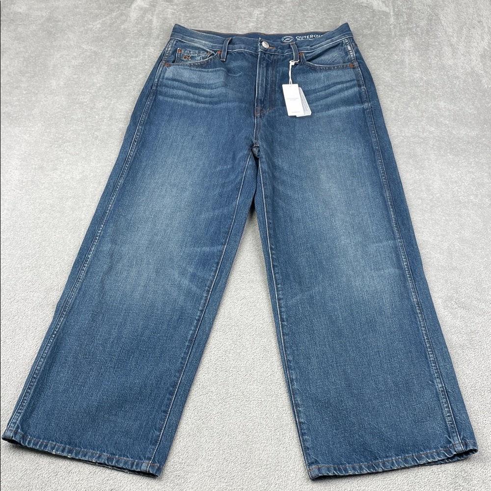 NEW Outerknown 29, 8 Blue‎ Classic The Beachwood Wide Leg SEA Jeans